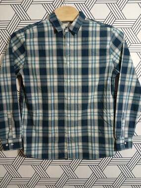 Bixby Nomad Long Sleeve Button Front Size Large